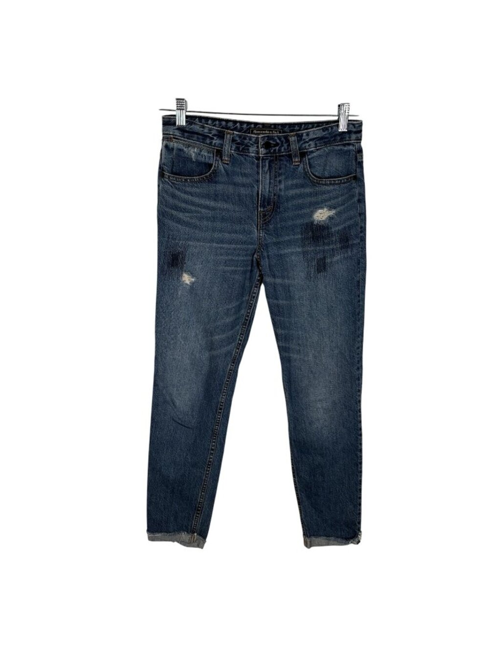 Abercrombie & Fitch Women 25W/28L Signature Collection Ankle Straight Jean